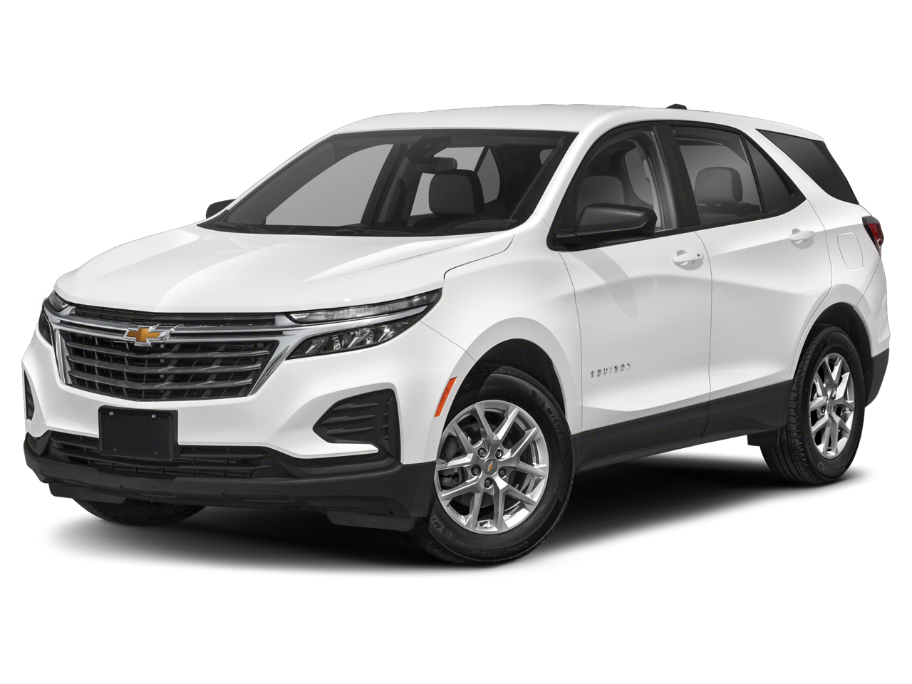 2023 Chevrolet Equinox LT in Mosaic Black Metallic — front three-quarter view