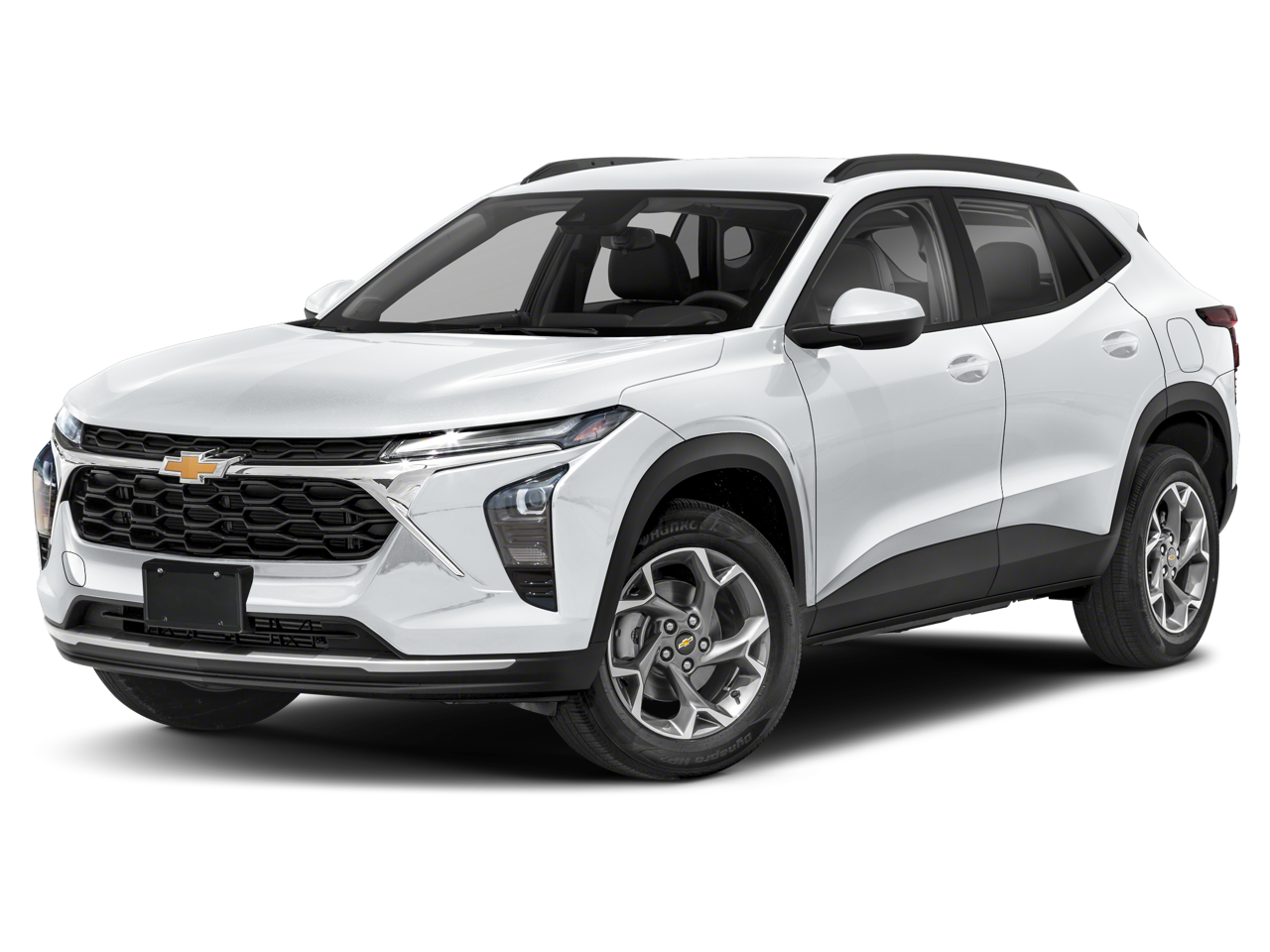 2024 Chevrolet Trax ACTIV in Summit White — front three-quarter view