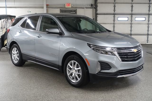2024 Chevrolet Equinox LT in Sterling Gray Metallic — front three-quarter view