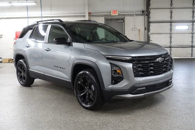 2026 Chevrolet Equinox LT in Sterling Gray Metallic — front three-quarter view